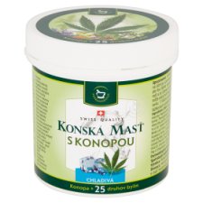 Herbamedicus Konská masť Chladivá s konopou 250 ml