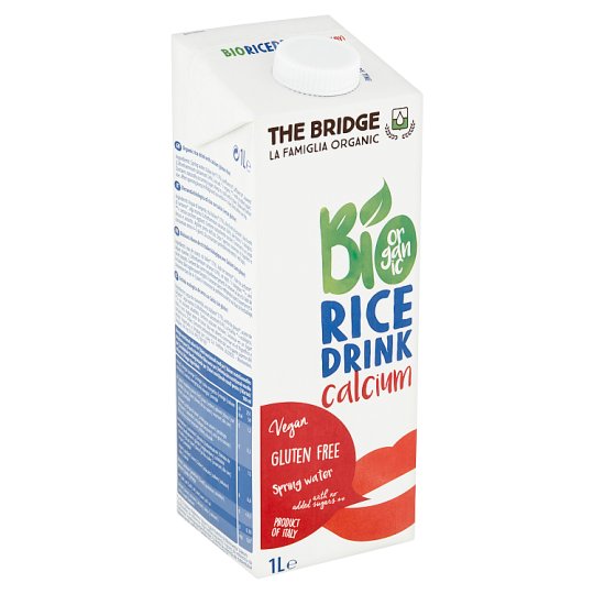The Bridge Bio Calcium ryžový nápoj obohatený vápnikom 1 l