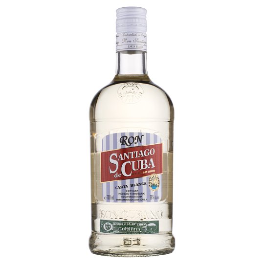 Santiago De Cuba Carta Blanca kubánsky rum 38% 0,7 l