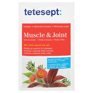 Tetesept Morská soľ na svaly a kĺby s prírodnými éterickými olejmi 80 g