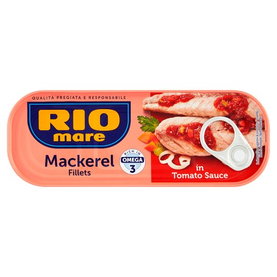 Rio Mare Mackerel Fillets in Tomato Sauce 169 g