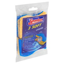 Spontex Soft Super Absorbent Viscous Sponges 2 pcs