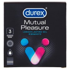 Durex Mutual Pleasure prezervatívy 3 ks