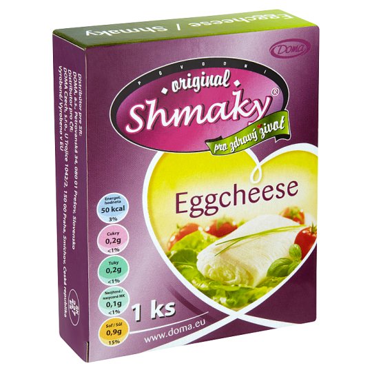 Shmaky Original Eggcheese tepelne opracovaný vákuovo balený vaječný výrobok 100 g