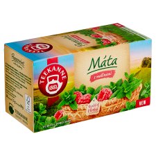 Teekanne World of Herbs Bylinný čaj s mätou a s príchuťou malín 20 x 1,5 g (30 g)