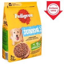 Pedigree Junior with Poultry and Vegetables 3 kg