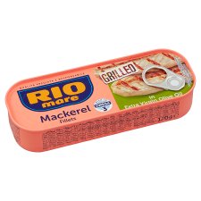 Rio Mare Grilled Mackerel Fillets in Extra Virgin Olive Oil 120 g