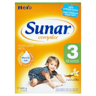 Sunar Complex 3 vanilka 2 x 300 g