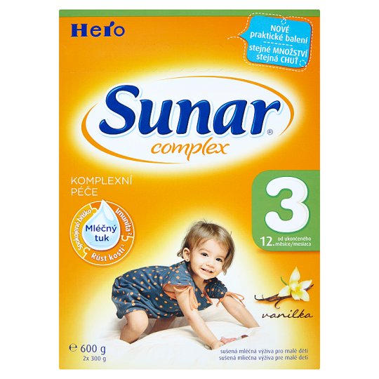 Sunar Complex 3 vanilka 2 x 300 g