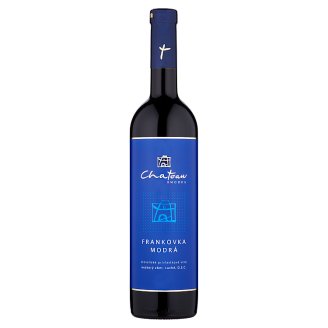 Chateau Modra Frankovka modrá slovenské prívlastkové červené víno neskorý zber suché D.S.C. 0,75 l