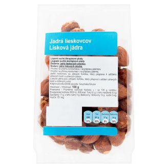 Jadrá lieskovcov 100 g