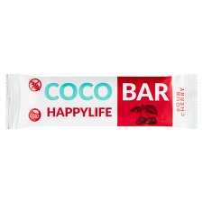 HAPPYLIFE COCO BAR Coconut Bar with Sour Cherry BIO 40 g