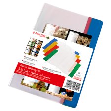 Panta Plast Školská sada obalov A4 PVC 8 ks + 8 nálepiek na zošity