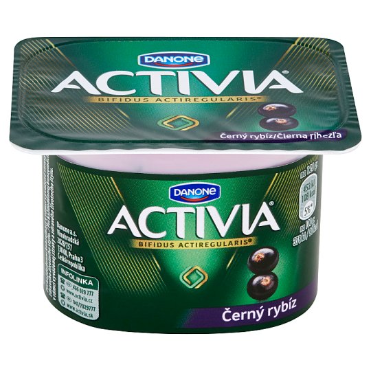 Danone Activia Jogurt čierna ríbezľa 120 g