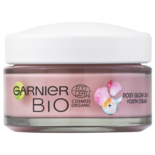 Garnier BIO Rosy Glow 3 in1 Cream, 50 ml Tesco Groceries