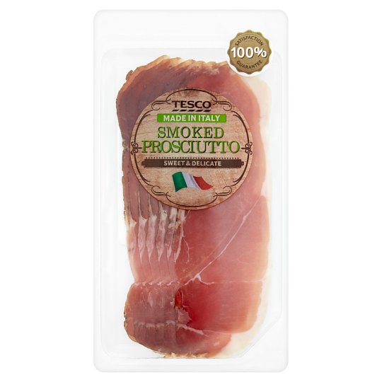 Tesco Prosciutto sušená údená šunka nárez 75 g