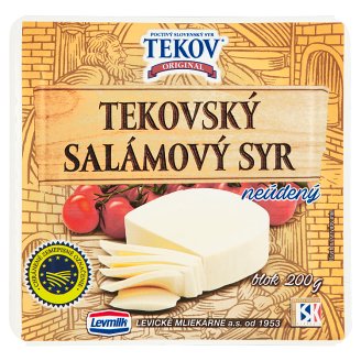 TEKOVSKÝ SALÁMOVÝ SYR neúdený blok 200 g