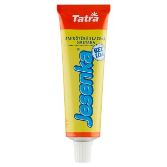 Tatra Jesenka Zahustená sladená smotana s prídavkom sacharózy 75 g