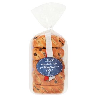 Tesco Briošky s kúskami čokolády 350 g