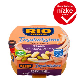 Rio Mare Insalatissime Hotové jedlo zo zeleniny a tuniaka 160 g