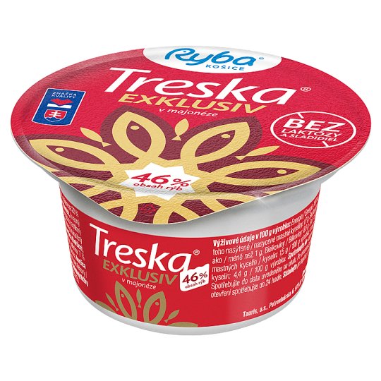 Ryba More Zdravia Treska v majonéze Exklusiv 140 g
