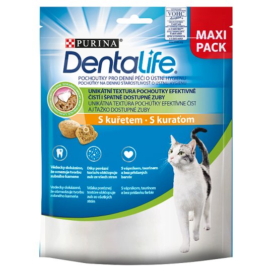 PURINA Dentalife Cat Chicken 140 g Tesco Groceries