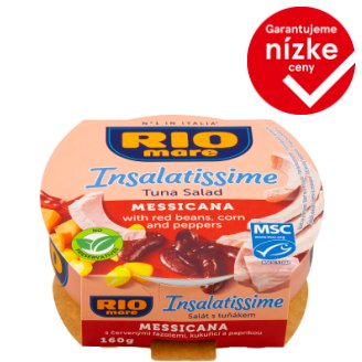 Rio Mare Insalatissime Hotový pokrm zo zeleniny a tuniaka 160 g