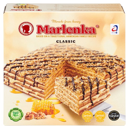 Marlenka Honey Cake with Walnuts 800 g