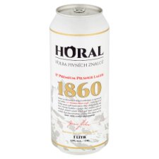 Horal 11° Premium Pilsner Lager Beer 1 L