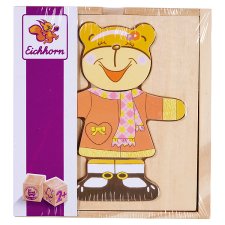 Eichhorn Wooden Puzzle Bear