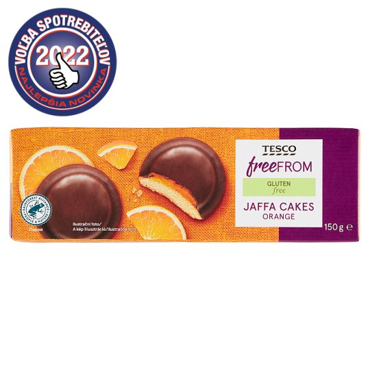 Tesco Free From GlutenFree Sponge Cakes with Orange Jelly Dipped in