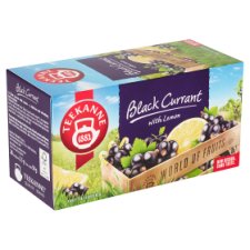 TEEKANNE Black Currant with Lemon, World of Fruits, 20 vrecúšok, 50 g