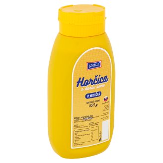 Unica Premium plnotučná horčica 550 g