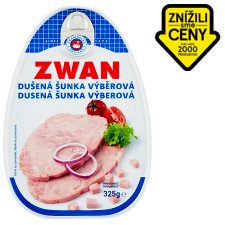 Zwan Dusená šunka výberová 325 g