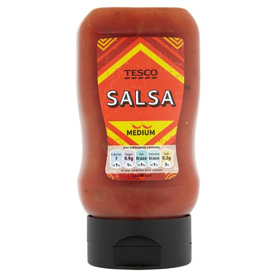 Tesco Paradajková omáčka s cibuľou, čili papričkami jalapeño 295 g