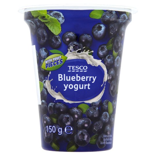 Tesco Jogurt čučoriedkový 150 g