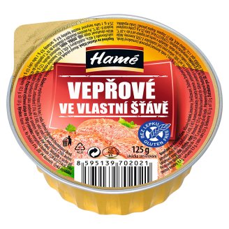 Hamé Bravčové vo vlastnej šťave 125 g