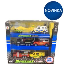 Special Team Super Speed Metal Car Set 1:24