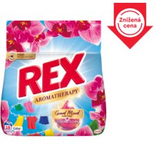 REX prací prášok Aromatherapy Orchid Color 18 praní, 990 g