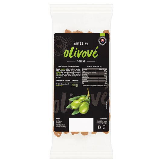 Grissini olivové solené 90 g