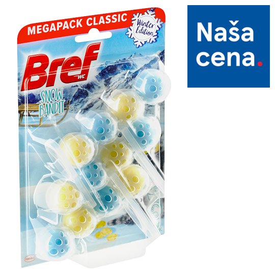 Bref Snow Bandit Winter Edition tuhý WC blok 3 x 50 g