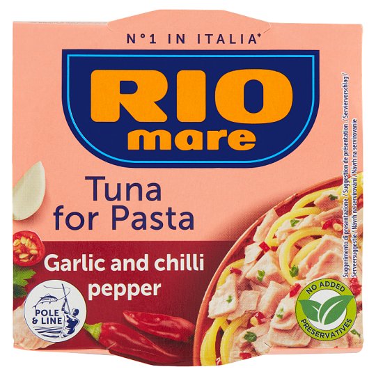 Rio Mare Tuna for Pasta Tuna in Oil with Garlic and Chilli 160 g