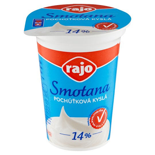 Rajo Sour Cream Delicatessen 14 % 180 g