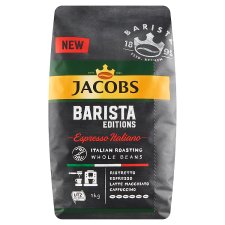 Jacobs Barista Editions Espresso Italiano Roasted Whole Beans 1000 g