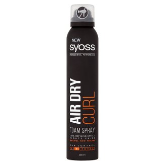 Syoss Air Dry penový sprej Curl 200 ml