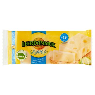 Leerdammer Lightlife Polotvrdý zrejúci polotučný syr 170 g