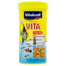 Vitakraft Premium Vita Flake Mix Premium Food for All Ornamental Fish 250 ml