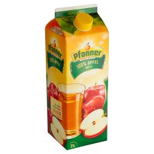 Pfanner 100% Apple Juice Made from Concentrate 2 L