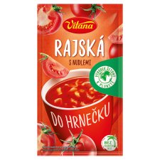 Vitana Do hrnečku Instant Tomato Soup Mix with Noodles 22 g