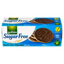 Gullón Sugar Free Dark Choc Digestive Biscuits 270 g